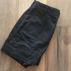 High waist black shorts by Vince